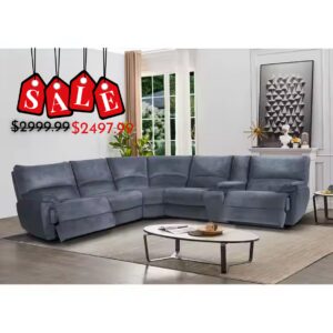 Polo Club Seven Piece Sectional $2497.99