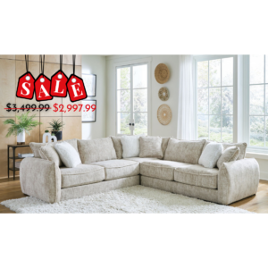 Bucktown Three Piece Sectional Parchment