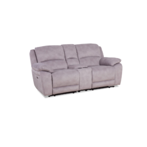 Aspen Charcoal Dual Power Reclining Loveseat