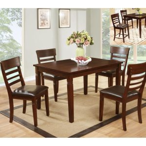 Maddox Five Piece Pub Table Set