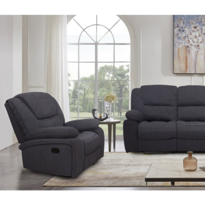 London Charcoal Recliner 3145 London Charcoal (1)