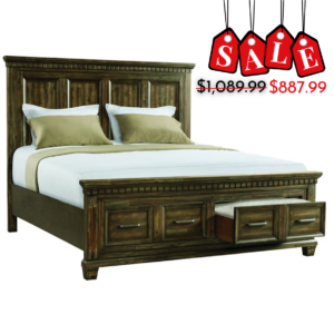 McCabe King Storage Bed