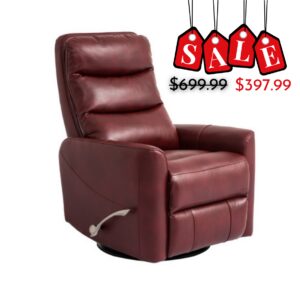 Layla Red Swivel Recliner