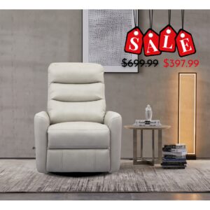 Layla Stone Swivel Recliner