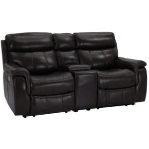 Westerman Top Grain Leather Motion Loveseat