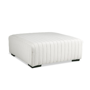 Dylan Cream Ottoman