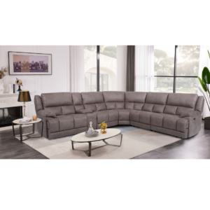 Texas Slate Six Piece Power Sectional