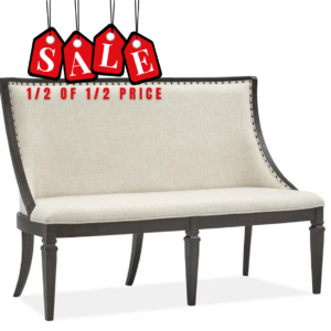 Calistoga Upholstered Seat and Back Dining Bench