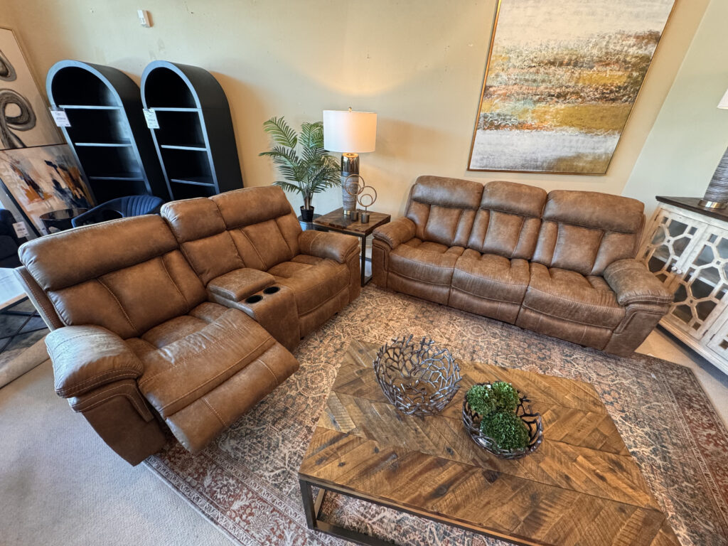 Reclining Sofa and Loveseat