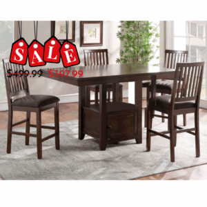 Yorktown Counter Table with Storage Yorktown Counter Table with Storage