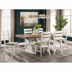 Park Creek Dining Table and Six Chairs