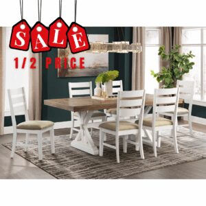 Park Creek Dining Table and Six Chairs Park Creek Dining Table and Six Chairs