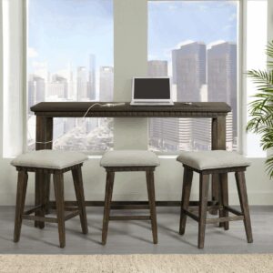 Morrison Power Bar Table W/ 3 Stools