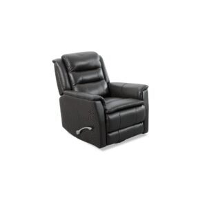 Leather Madrid Granite Swivel Glider Recliner